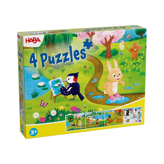 Haba 4in1 Puzzels de Seizoenen 3+ 