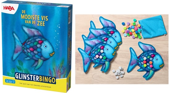 Haba Glinsterbingo De Mooiste Vis van de Zee 3+ 