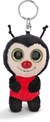 Nici Glubschi Sleutelhanger Lieveheersbeestje Lili May Rood/Zwart 9cm
