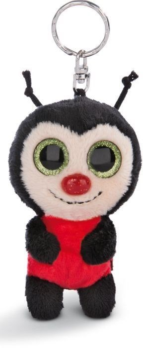 Nici Glubschi Sleutelhanger Lieveheersbeestje Lili May Rood/Zwart 9cm