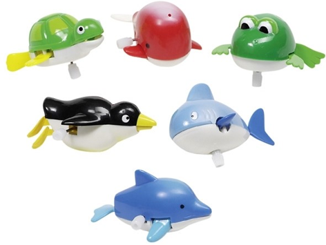 Goki Tubmate Opwindfiguur Zeedier assorti 3+ 