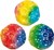Goki Superhoge Stuiterbal Regenboog Circa 6½ cm ass.kleuren 4+  