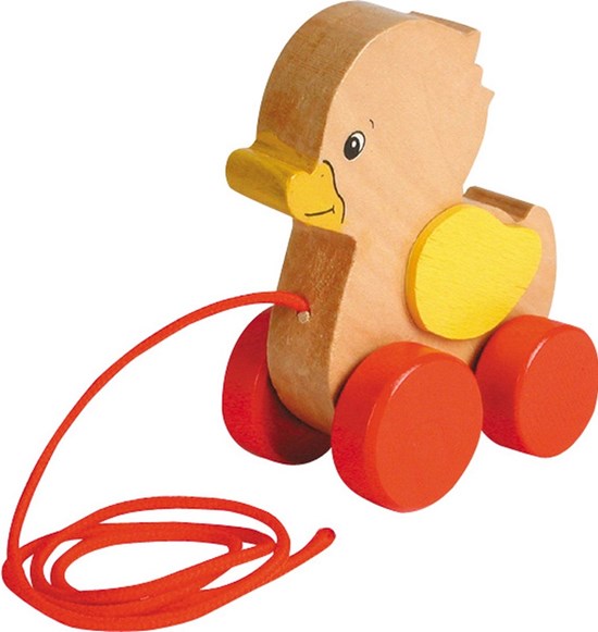 goki Trekdier Kwakkel de Eend hout 1+ 