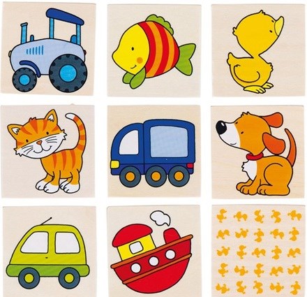 Goki Mijn Eerste Memory spel 16dlg 2+ 