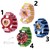 Goki Houten Kinder Horloge ass.kleuren 2½cm 3+ 