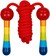 Goki Nylon Springtouw Regenboog circa 200cm Lang 4+ 