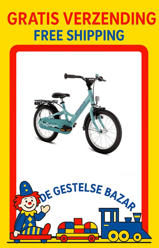 4231 Puky Fiets 16"Youke Alu Gutsy Groen 4+  