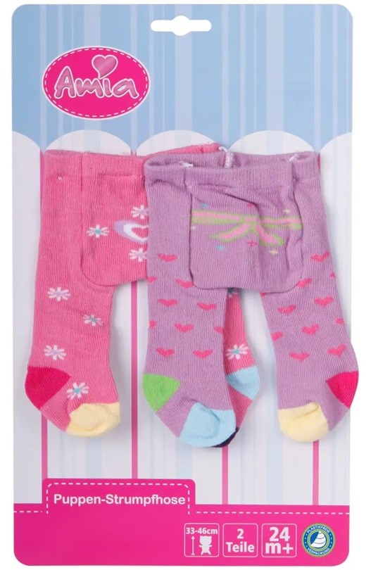 Amia Set met 2 Maillots voor Poppen 33-46cm 2+ 