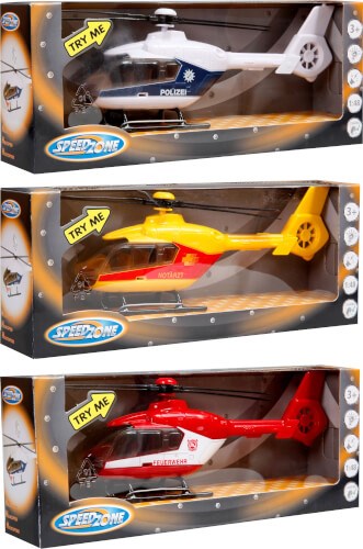 SpeedZone Helikopter met Licht en Geluid schaal 1/48 assorti 