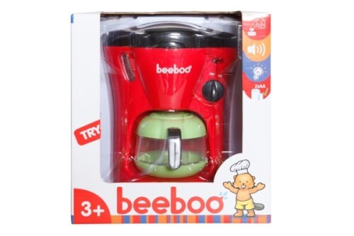 BeeBoo Koffiemachine met Licht en Geluid 3+  (2xAA) 
