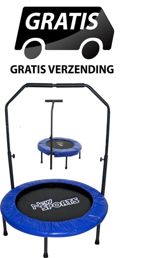 OPRUIMING new sports Trampoline met Handgreep circa 90cm doorsnee