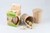 Natural Games Dobbelbeker Leder met Stenen 5+ 