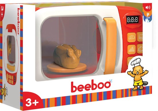 BeeBoo Kinder Micro Magnetron Oven met Licht & Geluid (3xAA)  3+ 
