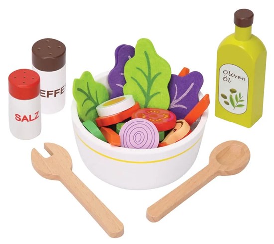 beeboo Heerlijke Salade set 28 dlg Hout 2+ 