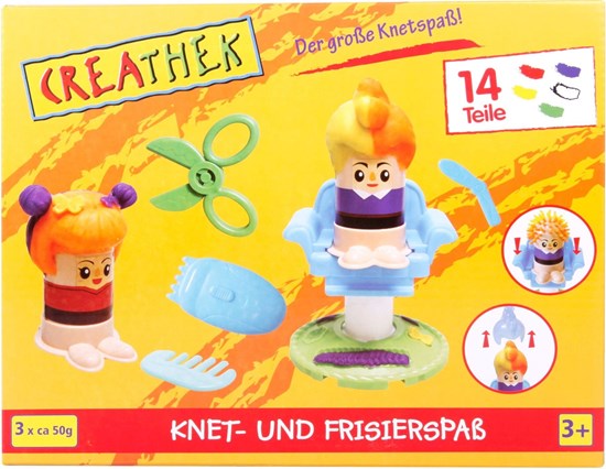 Creathek Klei en Kapsalon Plezier 14dlg 3+