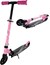 New Sports Scooter Step met Grote Wielen Roze/Zwart max 50kg 5+