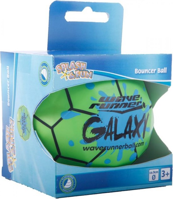 Splash & Fun Bouncer Galaxy Bal 9cm 3+