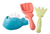 Outdoor Active Zandwalvis Speelset in Netje 3dlg 12mnd+ 