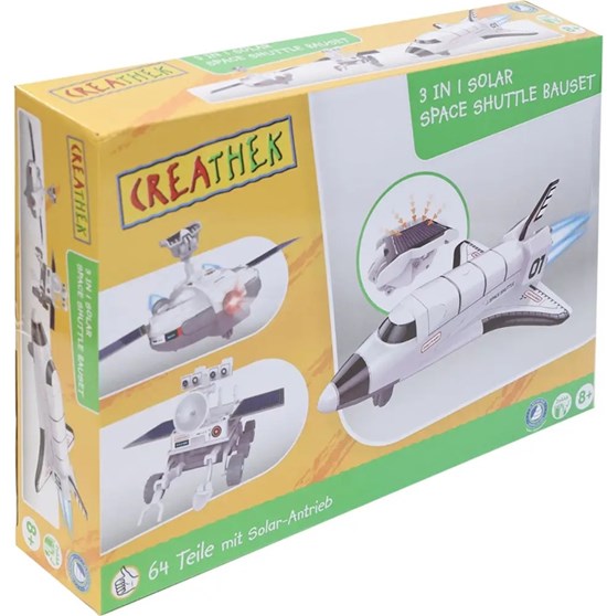 creathek Solar 3in1 Spaceshuttle Bouwset 8+ 