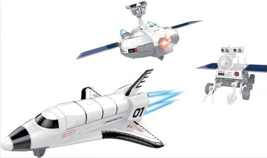 creathek Solar 3in1 Spaceshuttle Bouwset 8+ 
