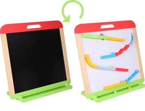 spielmaus 3in1 Tekenbord MET Kogelbaan 3+ 