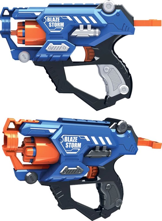 NERF Schuimblaster Pistool met 10 Darts 