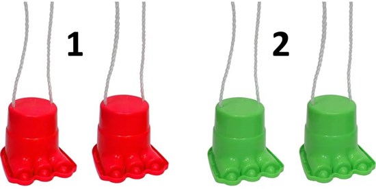 Outdoor Active Dinosaurus Loopklossen ass.kleuren 3+ 