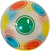 Outdoor Active Bonte Transparant Bal circa 23cm 2+ 