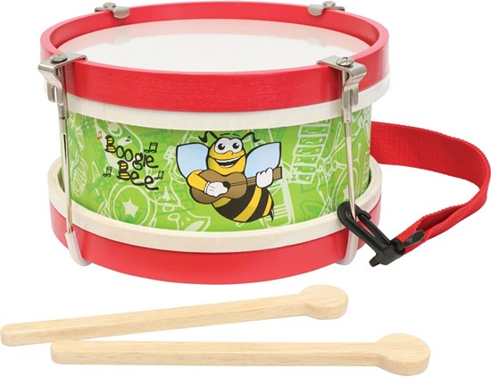 BoogieBee Houten Kindetrommel circa 22cm ø 3+ 