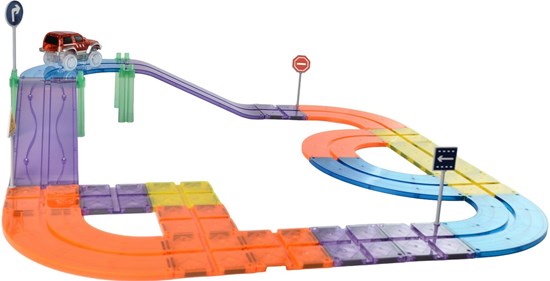 Creathek Straat Verkeer Magnetisch Speelset met LED 3+ 