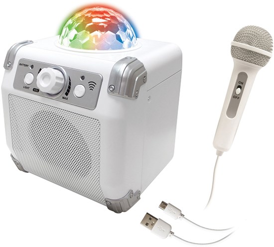 BoogieBee Karaoke Disco set met Accu 
