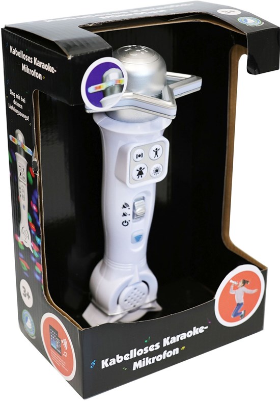 Draadloze Karaoke Microfoon (3xAAA)  
