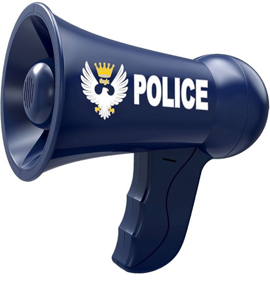 Police Megafoon (2xAA excl. ) 3+ 