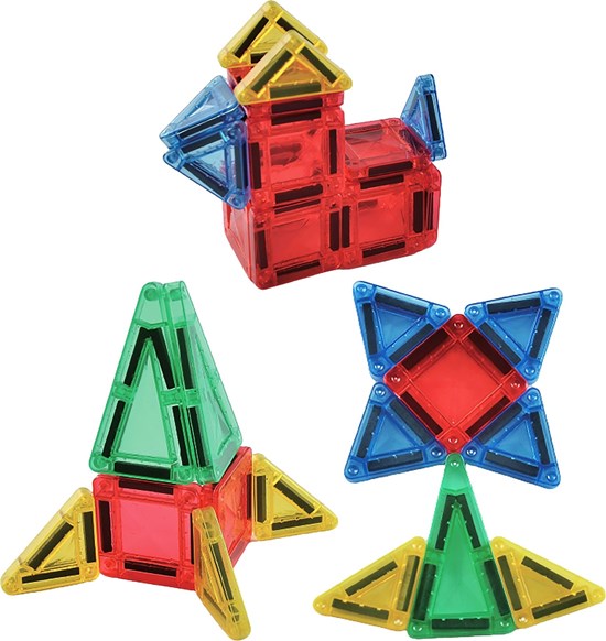 Creathek Mini Magnetic Tiles 28dlg 3+ 