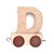 Lettertrein Letter D