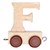 Lettertrein Letter F