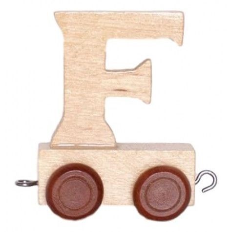 Lettertrein Letter F