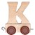 Lettertrein Letter K