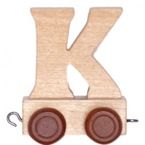 Lettertrein Letter K