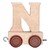 Lettertrein Letter N