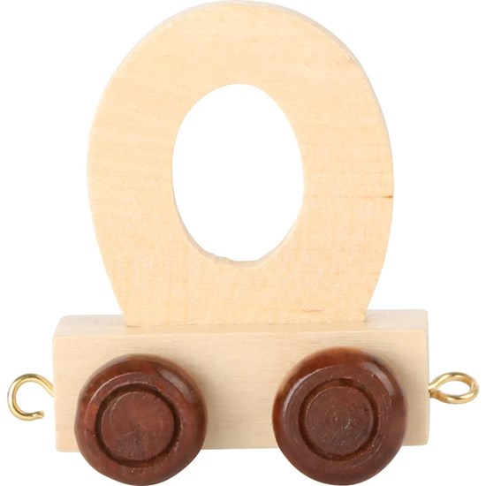 Lettertrein Letter O