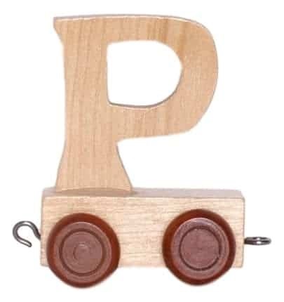 Lettertrein Letter P