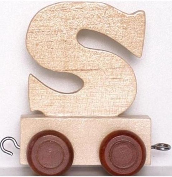 Lettertrein Letter S