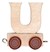 Lettertrein Letter U