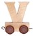 Lettertrein Letter V