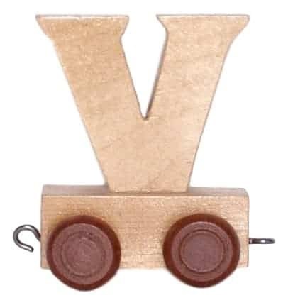 Lettertrein Letter V
