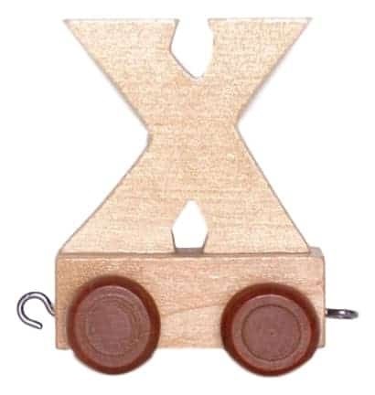 Lettertrein Letter X