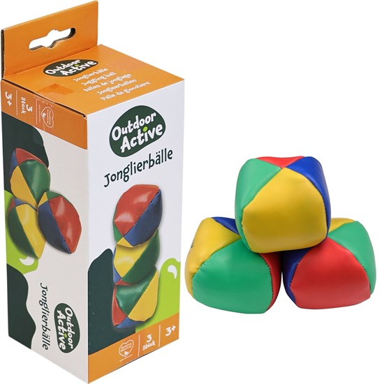 Outddoor Active Jongleerballen 3stuks circa 6½ cm ø 