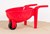 outdoor active Stevige Kruiwagen met EXTRA GROTE Bak Rood 2+ 