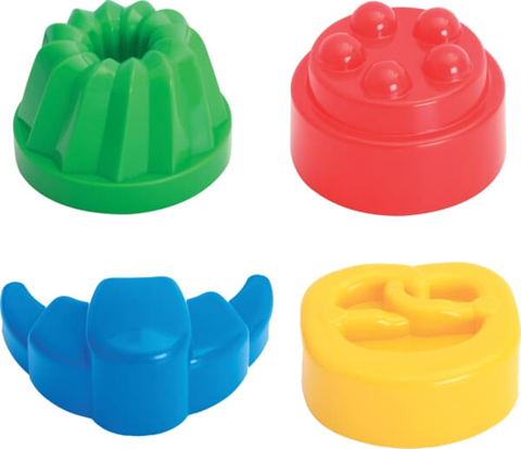 Outdoor Active Bakkerij Zandvormpjes 4stuks in Net 1+ 
